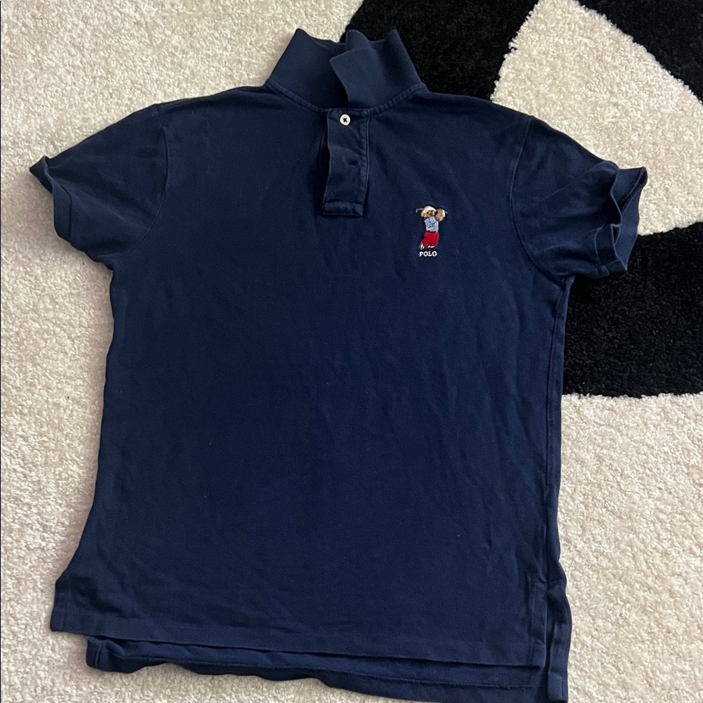 Polo by Ralph Lauren Navy Blue Polo Shirt